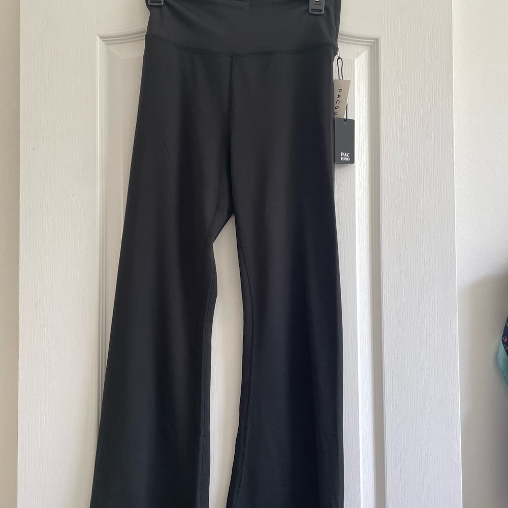 PacSun Full Length Flare Black Leggings